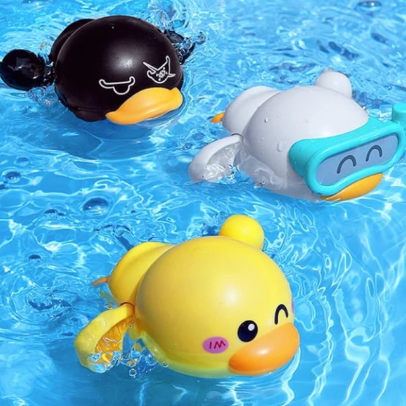 Patos chapoteadores